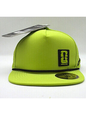 FIFA World Cup 26 Dallas Flat Bill Snapback Cap Lime/Black One Size Adjustable